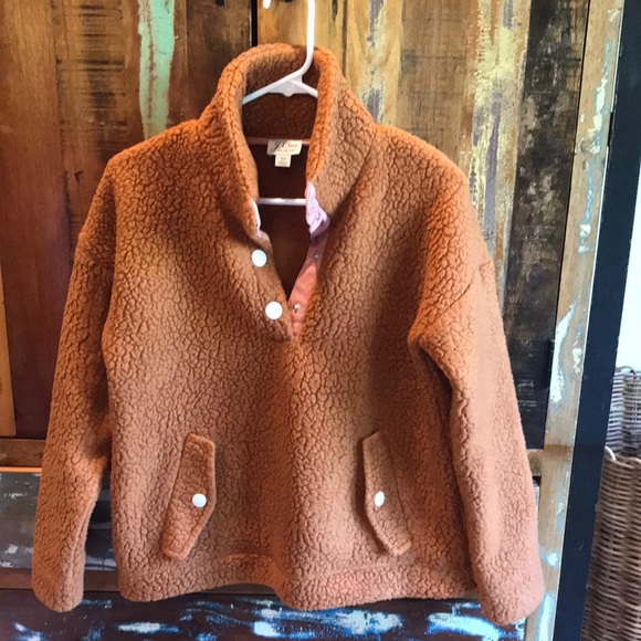 J. Crew Tops - J.Crew Fleece Sweatshirt